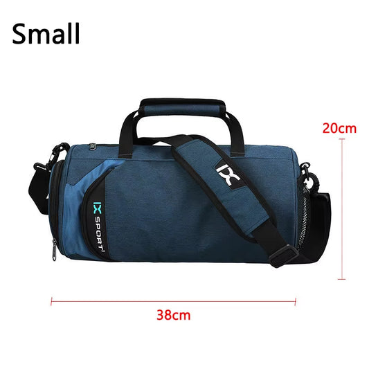 Large Multifunctional Gym Bag for Fitness, Travel, and Swimming - Wet/Dry Storage, Ideal for Men and Women