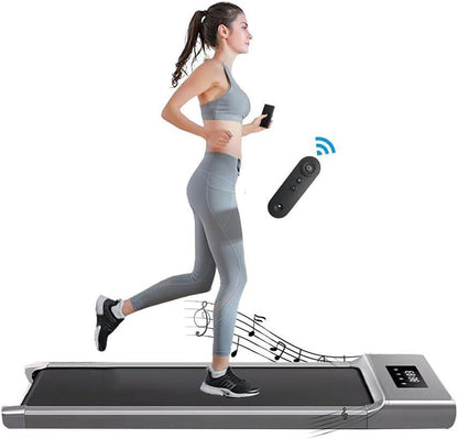 1-12Km/H Electric Walking Pad Treadmill Home under Desk Exercise Machine Fitness